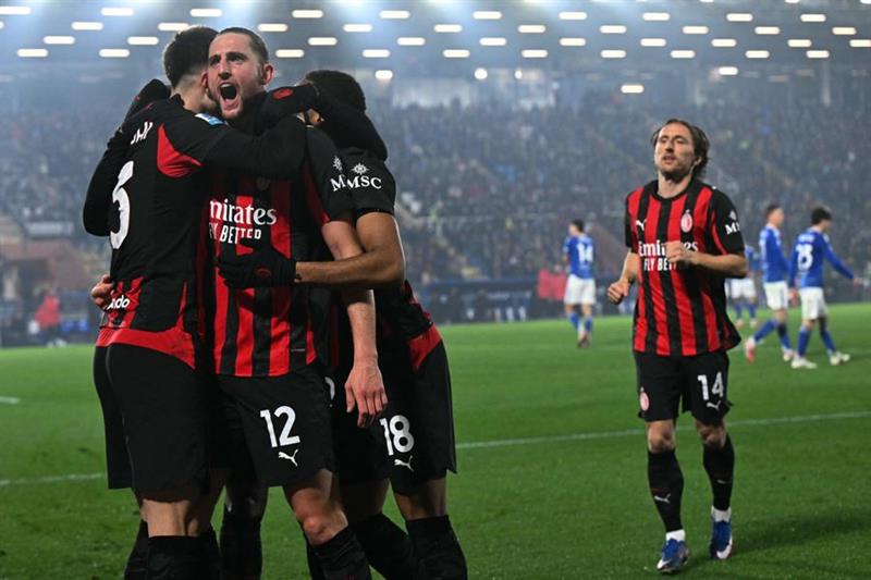 Rabiot leads French-inspired Milan victory to keep pressure on Inter